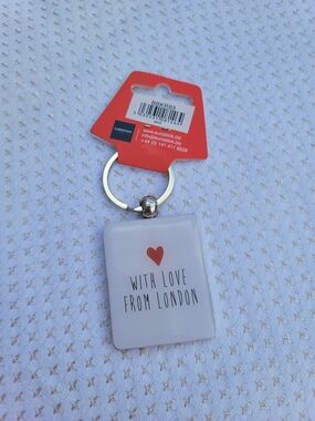 Big City London Skyline Icons The Big Red Bus Keyring Key Chain